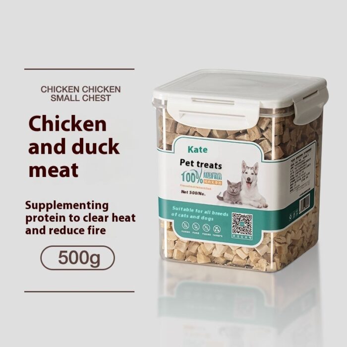 Dog Cat Snack Chicken Freeze-dried 500g