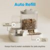 14 Automatic pet food and water dispenser